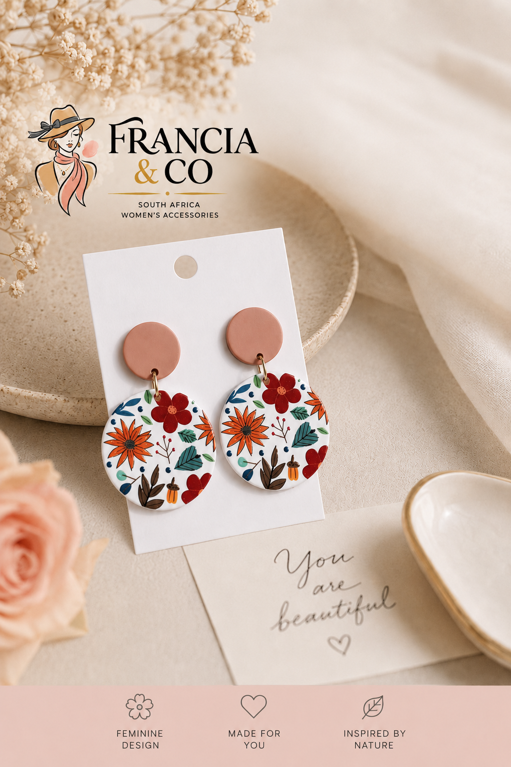 Francia & Co Signature Statement Earrings
